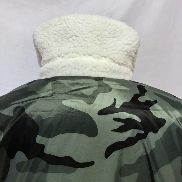 UGG NWT Camouflage Mace Reversible Sherpa Jacket Men Various - Picture 6 of 16